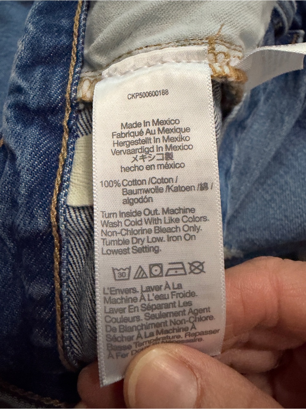 Madewell Low Slung Baggy Jeans Robertson Wash size 23 EUC - Picture 12 of 13